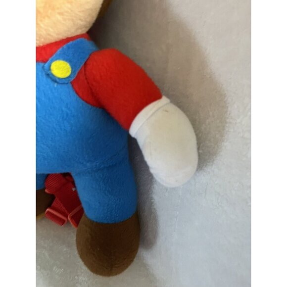 Super Mario Brothers Plush Backpack GREAT FOR GAMING ROOM AS WELL CLEAN - Picture 4 of 16
